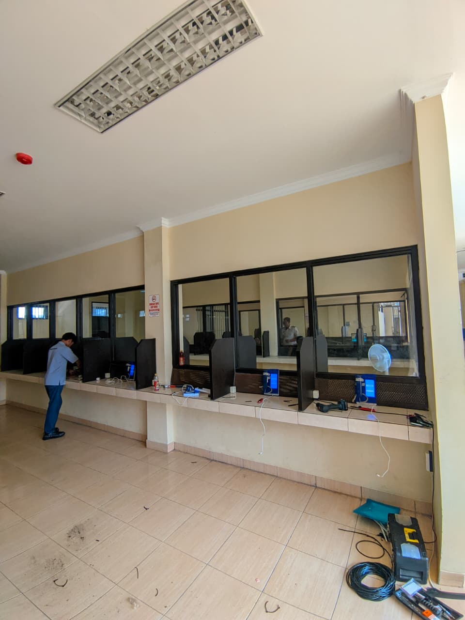 Penambahan wartel 5 kbu di lapas ngaseman