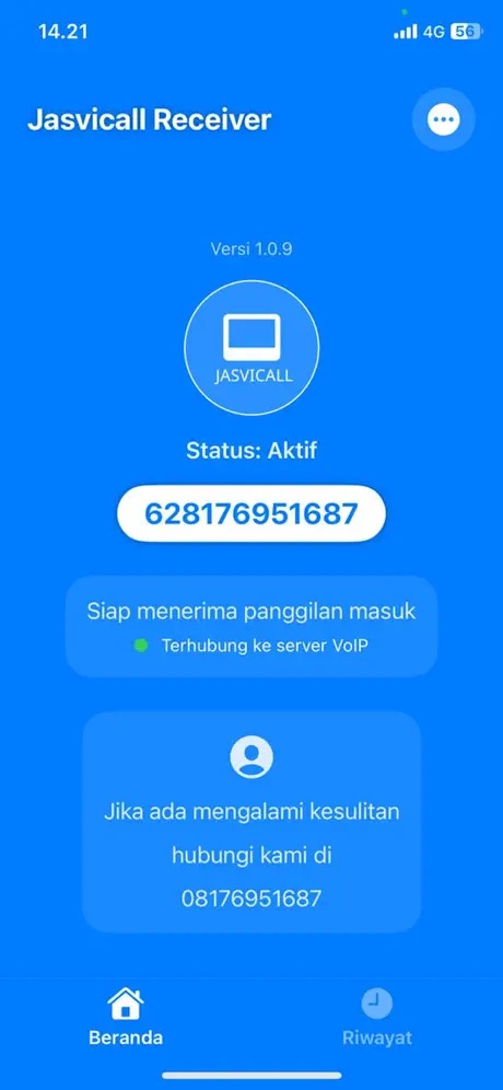 Ilustrasi produk Jasvicall Receiver